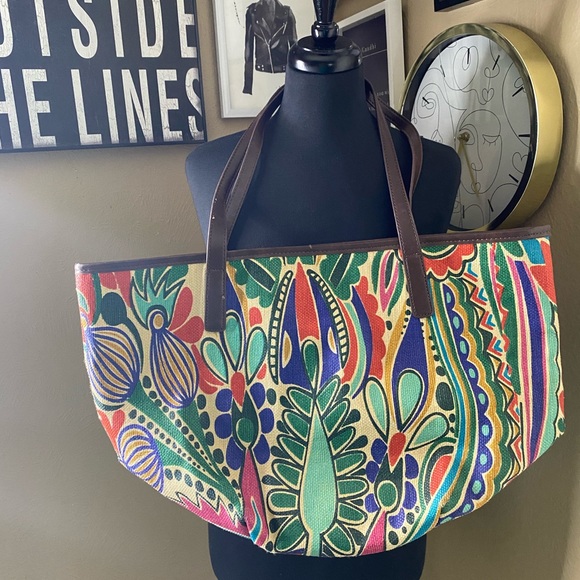 Multi colored Tote - Picture 2 of 2